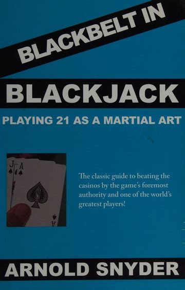  blackbelt in blackjack playing 21 as a martial art